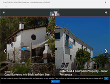 Tablet Screenshot of casas-portugal.com